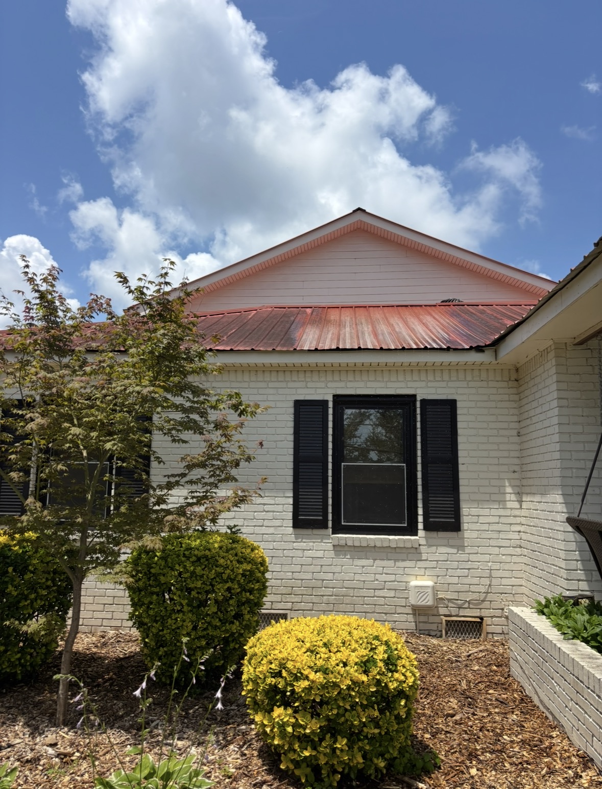 Bronze Roof Softwash Restoration Thumbnail