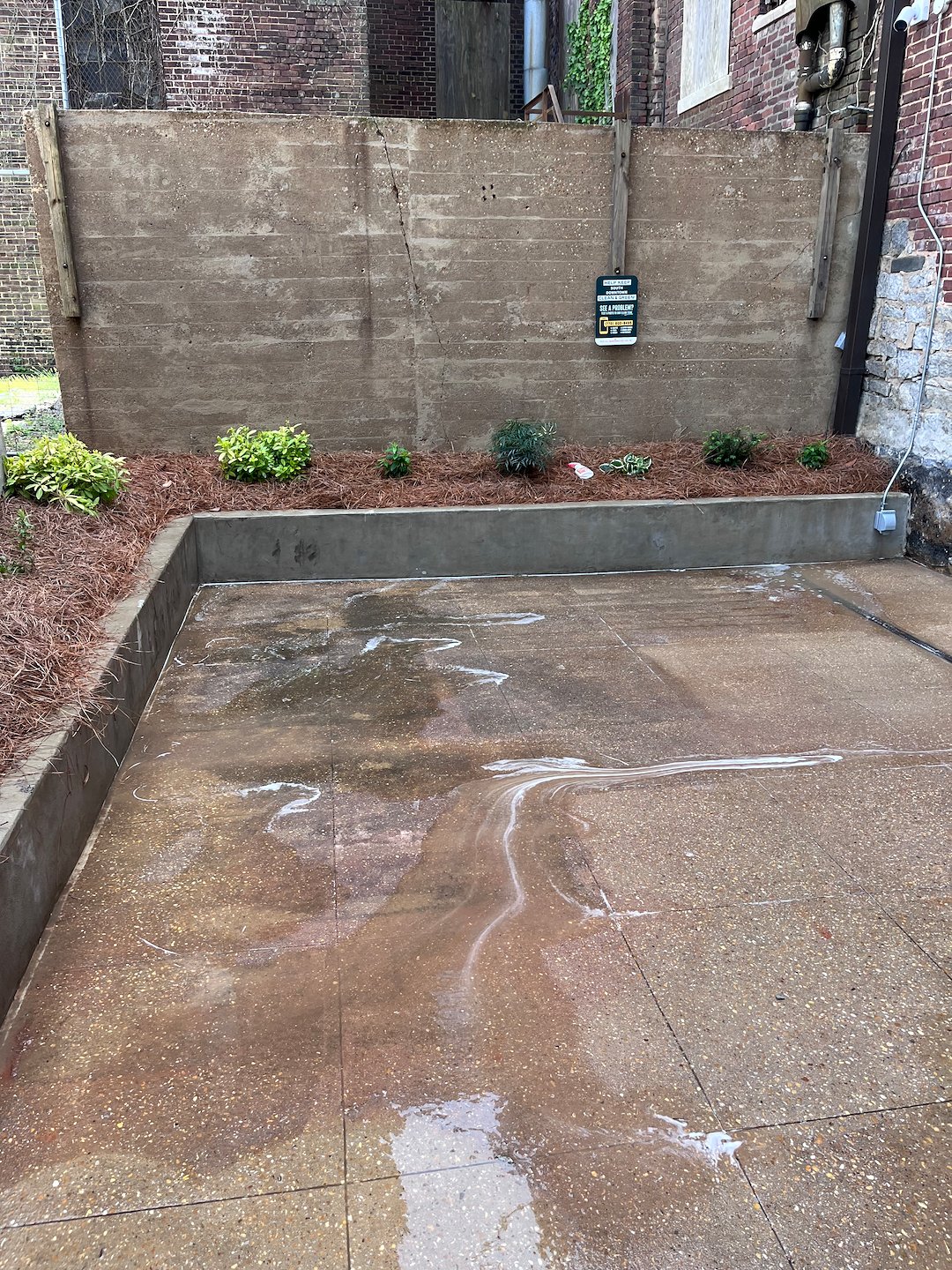 Concrete Pad Surface Cleaning & Restoration Thumbnail